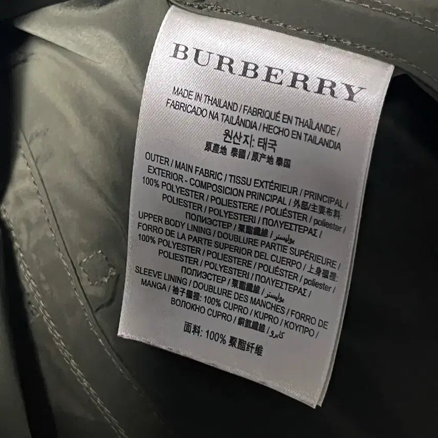 [BUNJANG] Burberry Balmoral Olive Women&