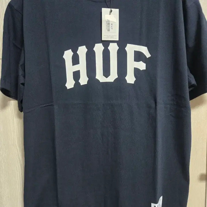 [BUNJANG] HUF T-shirt Navy/Black M / HUF 허프 반팔 티셔츠 네이비 /블랙M(105)