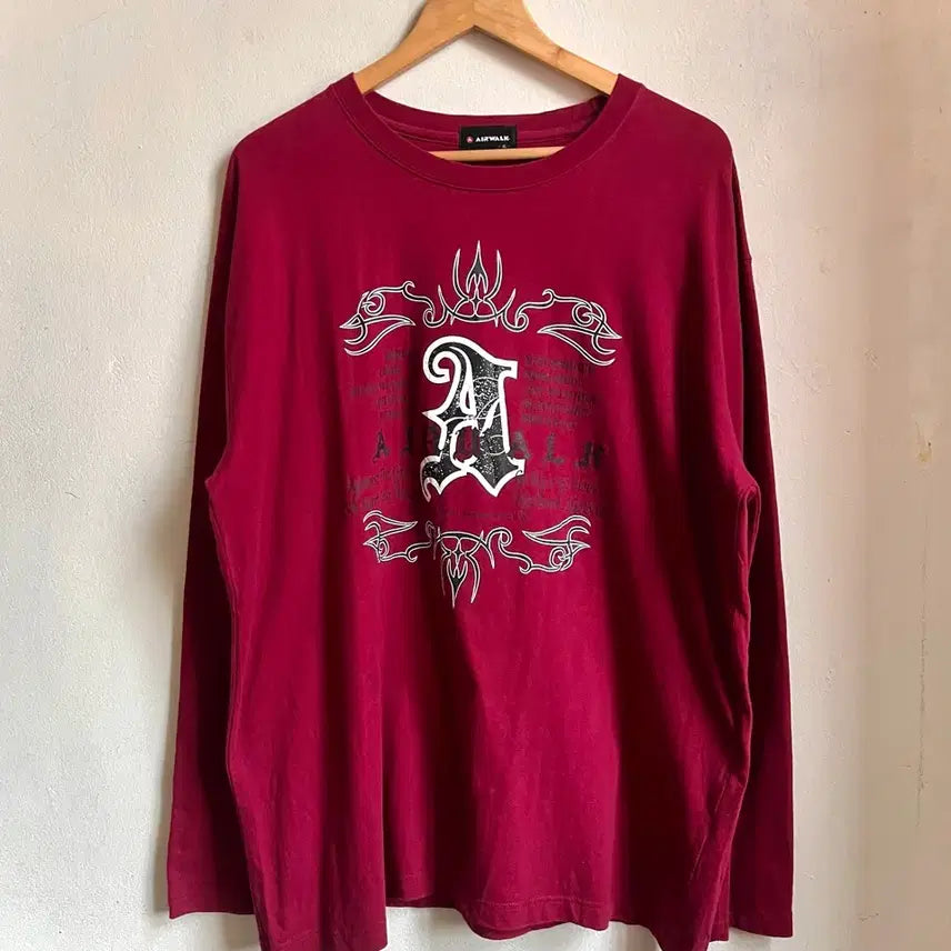 [SOLD OUT] 90s-00s Airwalk 에어워크 일본 빈티지 오버사이즈 롱슬리브