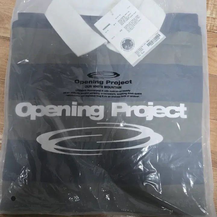 [BUNJANG] Opening Project Stripe Rugby Long Sleeve T-shirt / 오프닝프로젝트 스트라이프 럭비 긴팔티(105)