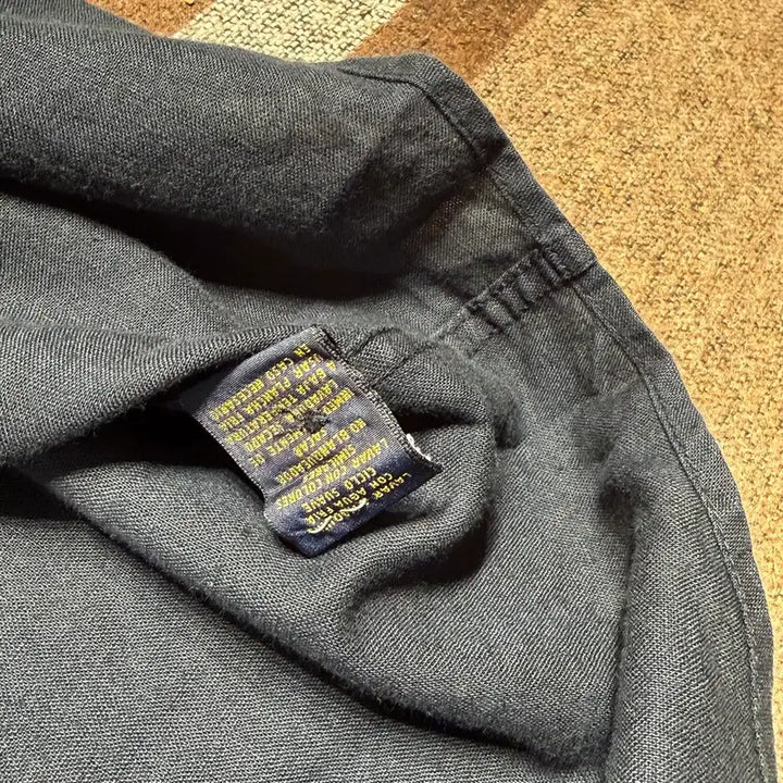 [SOLD OUT] 폴로랄프로렌 클래식 린넨 셔츠 L 블랙