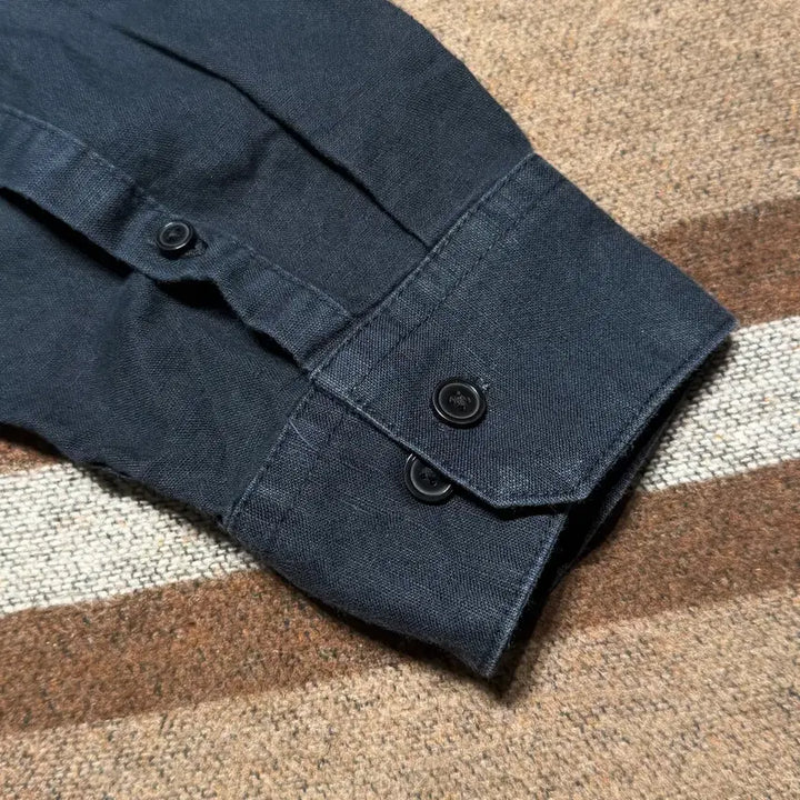 [SOLD OUT] 폴로랄프로렌 클래식 린넨 셔츠 L 블랙