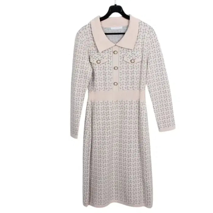 [BUNJANG] Invest Tweed Knit Dress / 여성F/ 인베스트 트위드 니트 원피스 IV 20-12