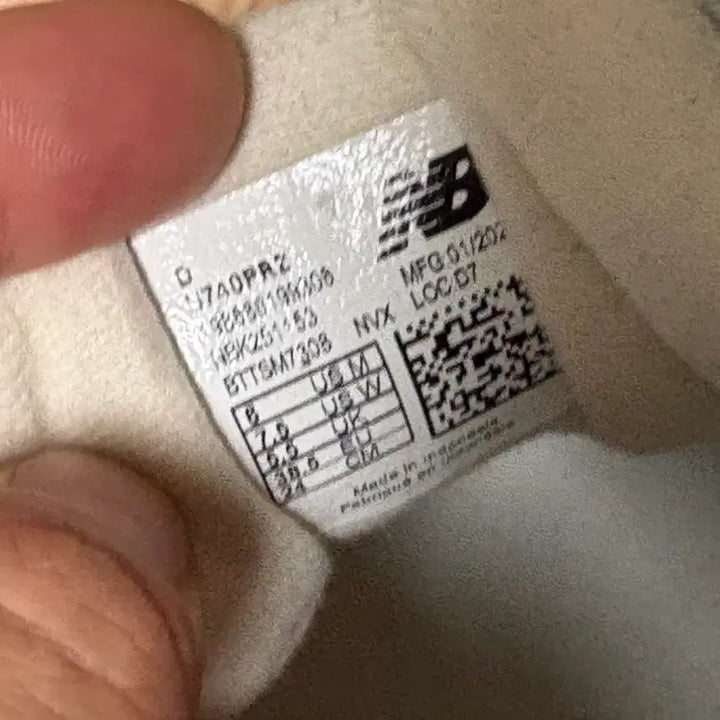 [BUNJANG] New Balance U740PR2 Sneakers / 뉴발란스 운동화 240 U740PR2