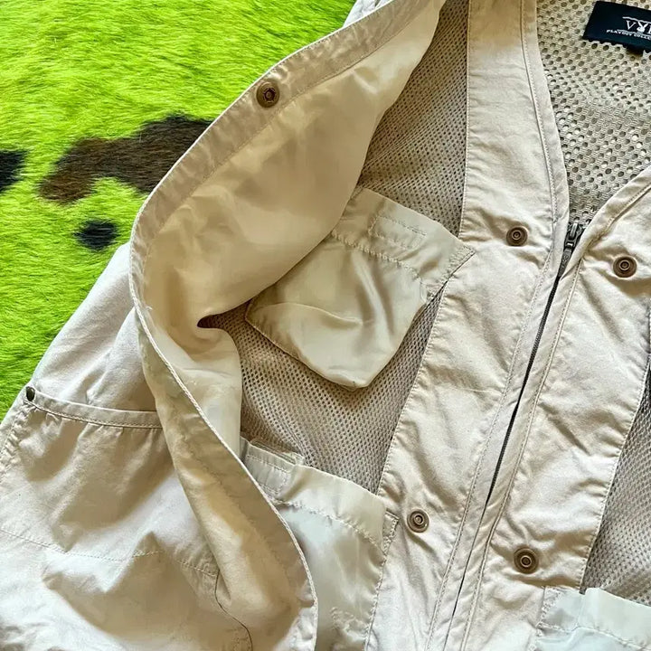 [BUNJANG] Playboy 90s Vintage 2-in-1 Vest Jacket / 90s playboy 플레이보이 일본 빈티지 2in1 디테일 베스트 자켓