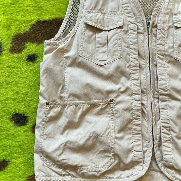 [BUNJANG] Playboy 90s Vintage 2-in-1 Vest Jacket / 90s playboy 플레이보이 일본 빈티지 2in1 디테일 베스트 자켓