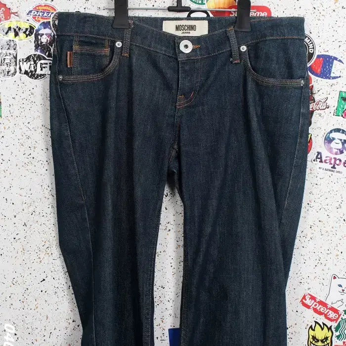[BUNJANG] Moschino Low-Rise Jeans / 여성31 / 모스키노 로우라이즈 핏예술 골반 청바지NV A-98