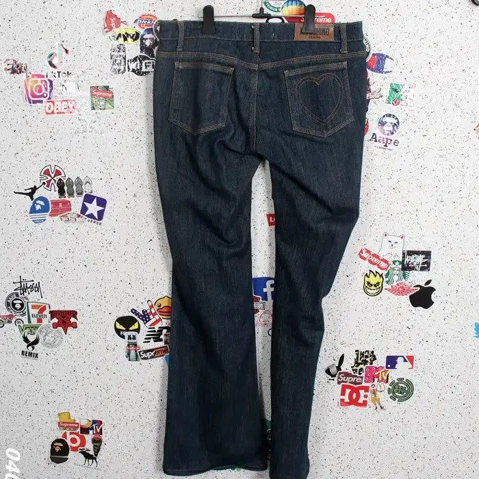 [BUNJANG] Moschino Low-Rise Jeans / 여성31 / 모스키노 로우라이즈 핏예술 골반 청바지NV A-98