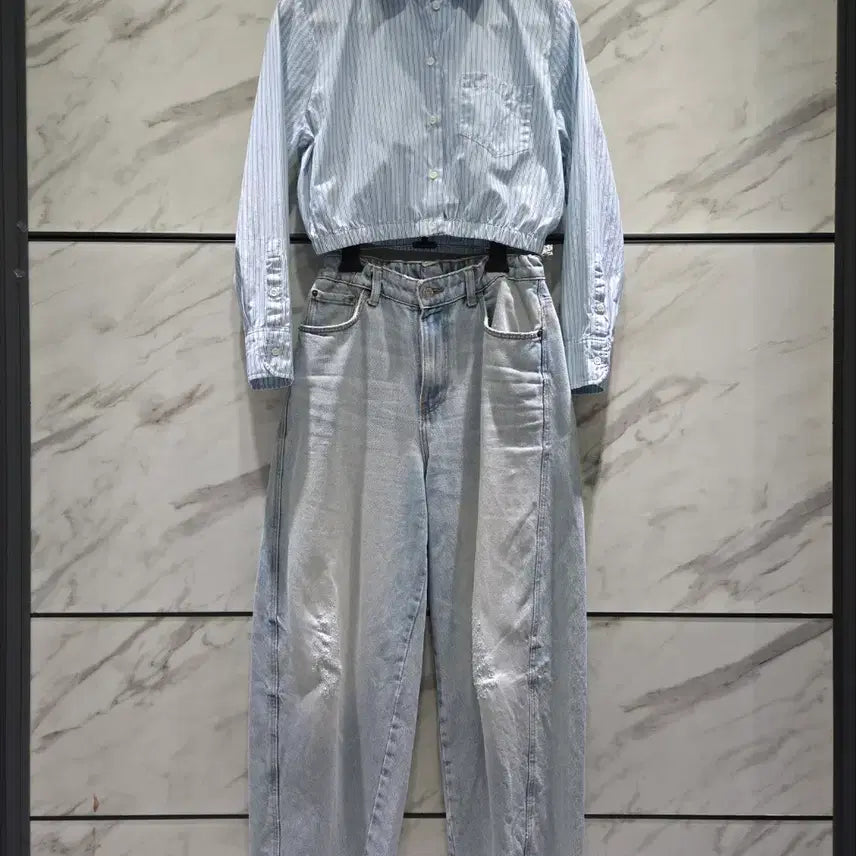 [SOLD OUT] 마쥬 크롭 셔츠