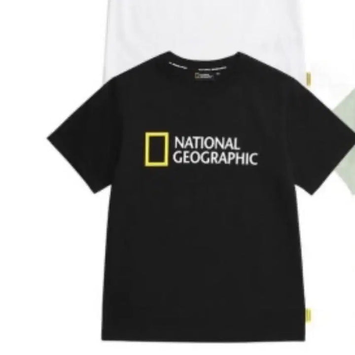 [BUNJANG] National Geographic Black T-Shirt / 내셔널지오그래픽 검정 반팔 티셔츠