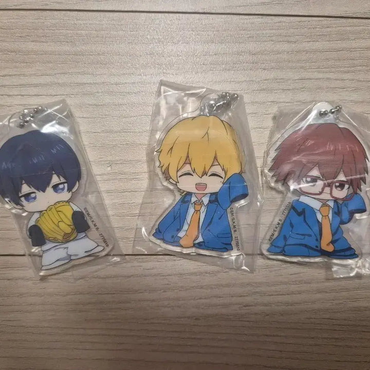 [BUNJANG] Mangaku Battery Chibi Kona Nine Acrylic Keyring Bundle Set / 망각배터리 치비코나인 아크릴 키링 일괄 판매
