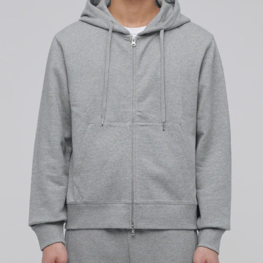 [SOLD OUT] 무탠 크롭 후디드 스웨트 집업 M