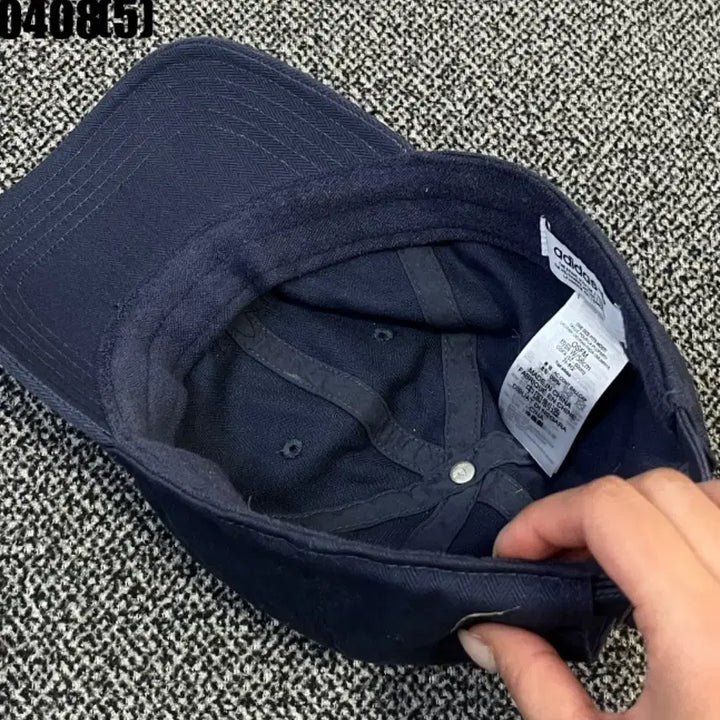 [BUNJANG] Adidas Navy Baseball Cap / 아디다스 네이비 볼캡 모자 0408