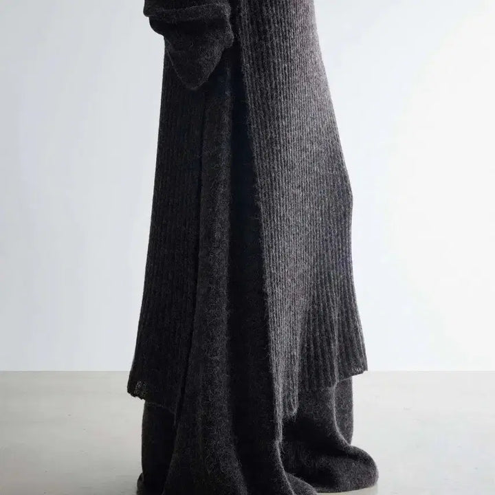 [BUNJANG] Mohair Knit Long Dress / 모헤어 니트 롱 원피스