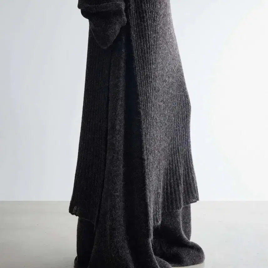 [BUNJANG] Mohair Knit Long Dress / 모헤어 니트 롱 원피스