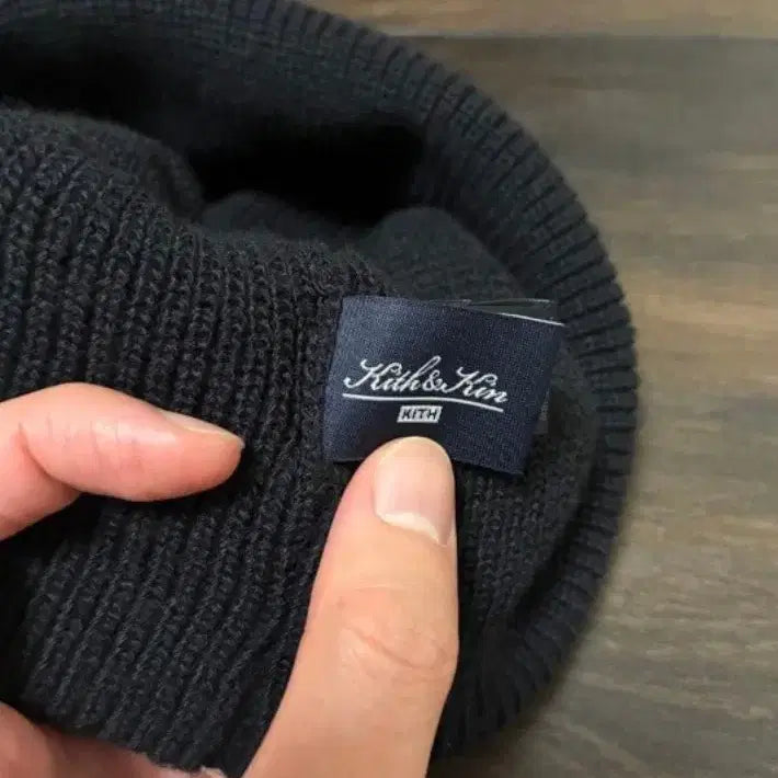 [BUNJANG] KITH Black Beanie / 블랙 비니