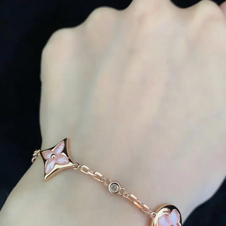 [BUNJANG] Louis Vuitton Rose Gold Blossom Bracelet / 루이비통신상로즈골드 블로썸 브레이슬릿