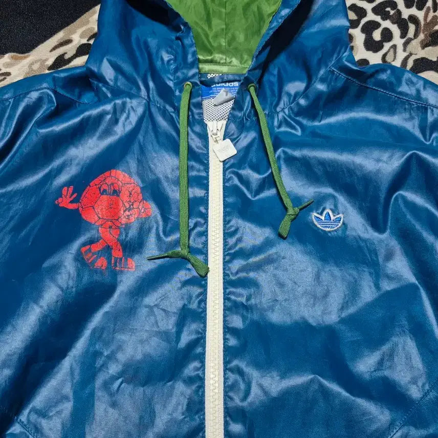 [BUNJANG] Adidas Vintage Runner Windbreaker Jacket L / 아디다스 빈티지 러너 윈드 바람막이 L