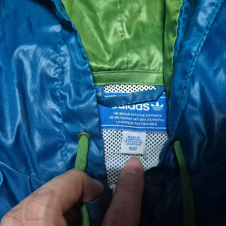 [BUNJANG] Adidas Vintage Runner Windbreaker Jacket L / 아디다스 빈티지 러너 윈드 바람막이 L