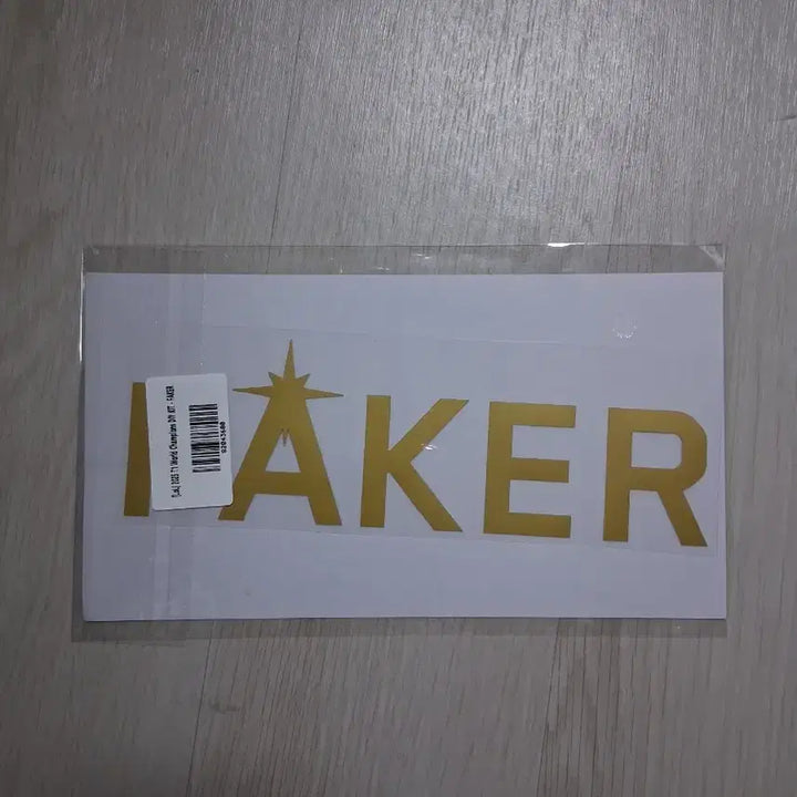 [BUNJANG] T1 Faker 2025 Worlds Gold Marking Paper / 2025 월즈 T1 골드 페이커마킹지
