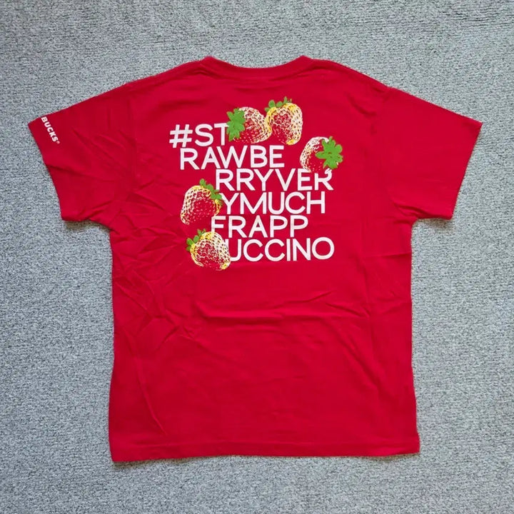 [BUNJANG] Starbucks Japan Official Red Short Sleeve T-Shirt Size S-M / Starbucks Japan 오피셜 반팔 티셔츠 S-M