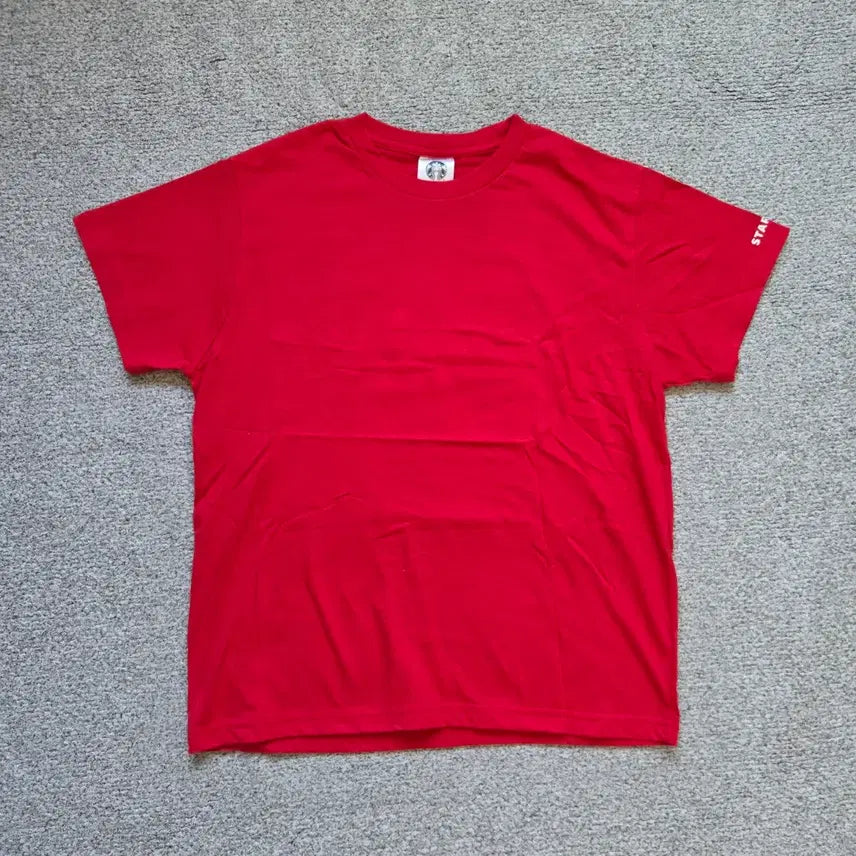 [BUNJANG] Starbucks Japan Official Red Short Sleeve T-Shirt Size S-M / Starbucks Japan 오피셜 반팔 티셔츠 S-M