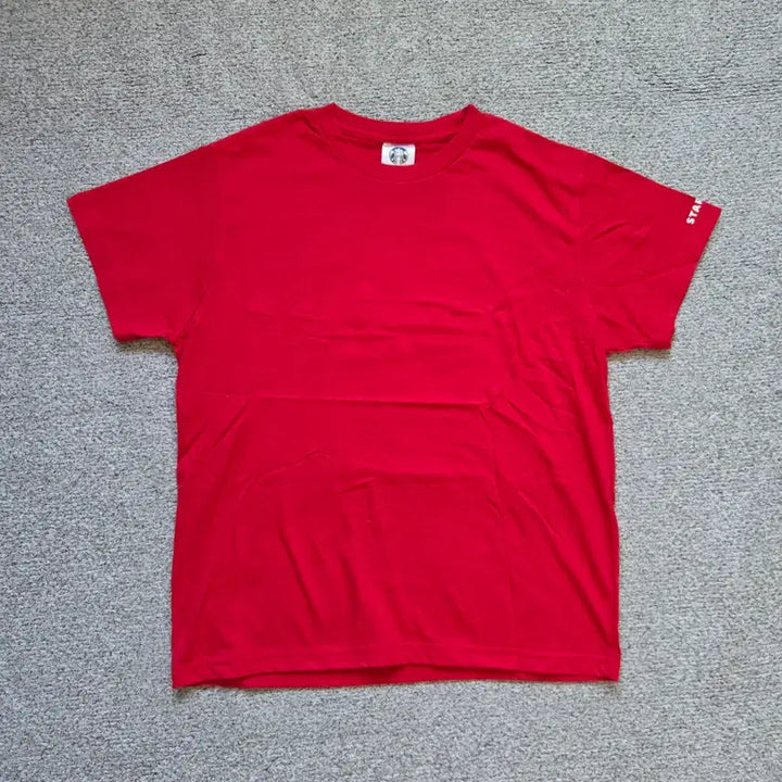 [BUNJANG] Starbucks Japan Official Red Short Sleeve T-Shirt Size S-M / Starbucks Japan 오피셜 반팔 티셔츠 S-M