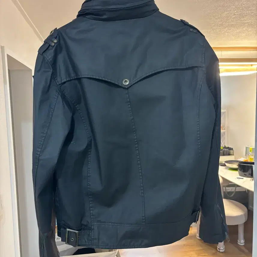 [BUNJANG] Belstaff Gold Label Mahogany Waxed Cotton Blouson Jacket / 벨스타프 골드라벨 / 마호가니 왁스 코튼 블루종 야상 / 2xl 110