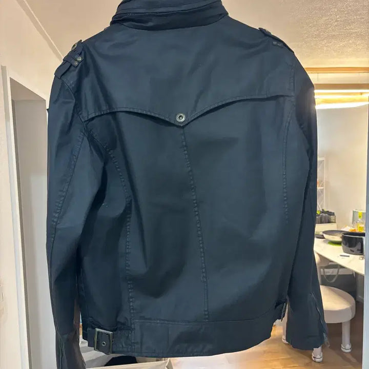[BUNJANG] Belstaff Gold Label Mahogany Waxed Cotton Blouson Jacket / 벨스타프 골드라벨 / 마호가니 왁스 코튼 블루종 야상 / 2xl 110