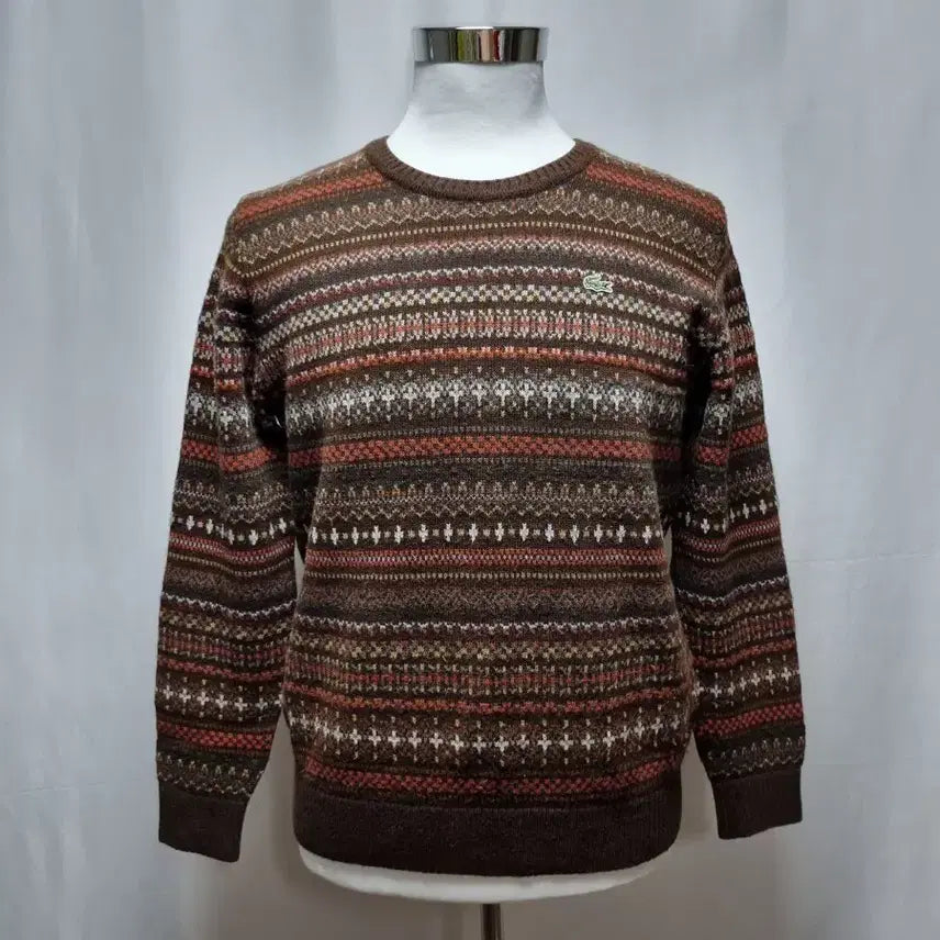 [BUNJANG] Lacoste Alpaca Blend Knit Sweater / 라코스테 알파카 혼방 니트