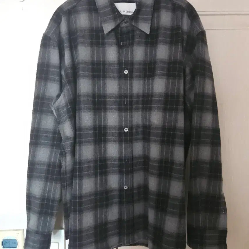 [BUNJANG] Deldio Flannel Check Shirt / [M] 델디오 플란넬 체크 셔츠