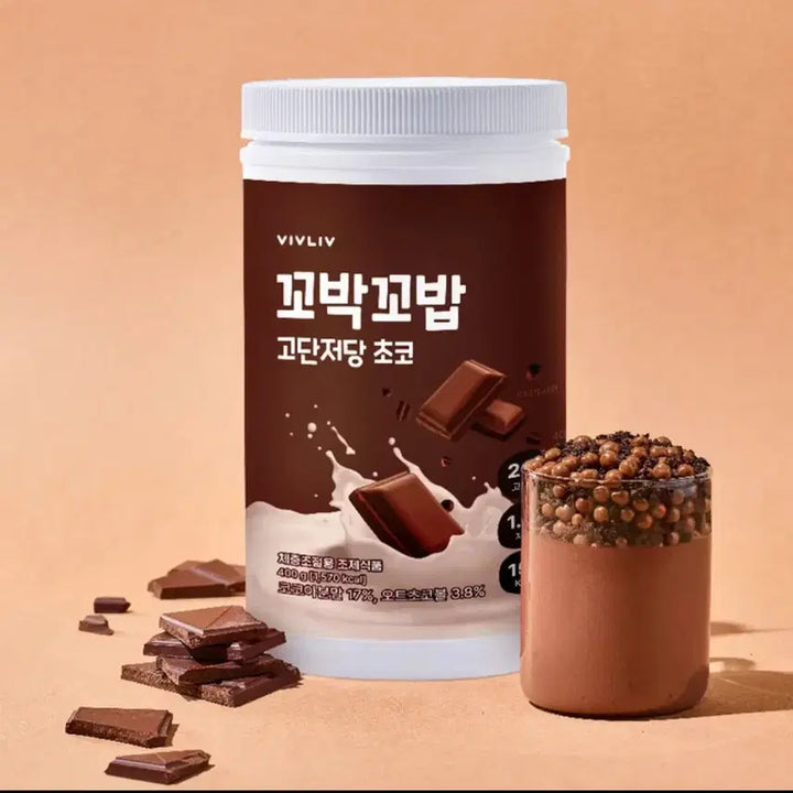 [SOLD OUT] 비브리브 꼬박꼬밥 단백질쉐이크 초코맛