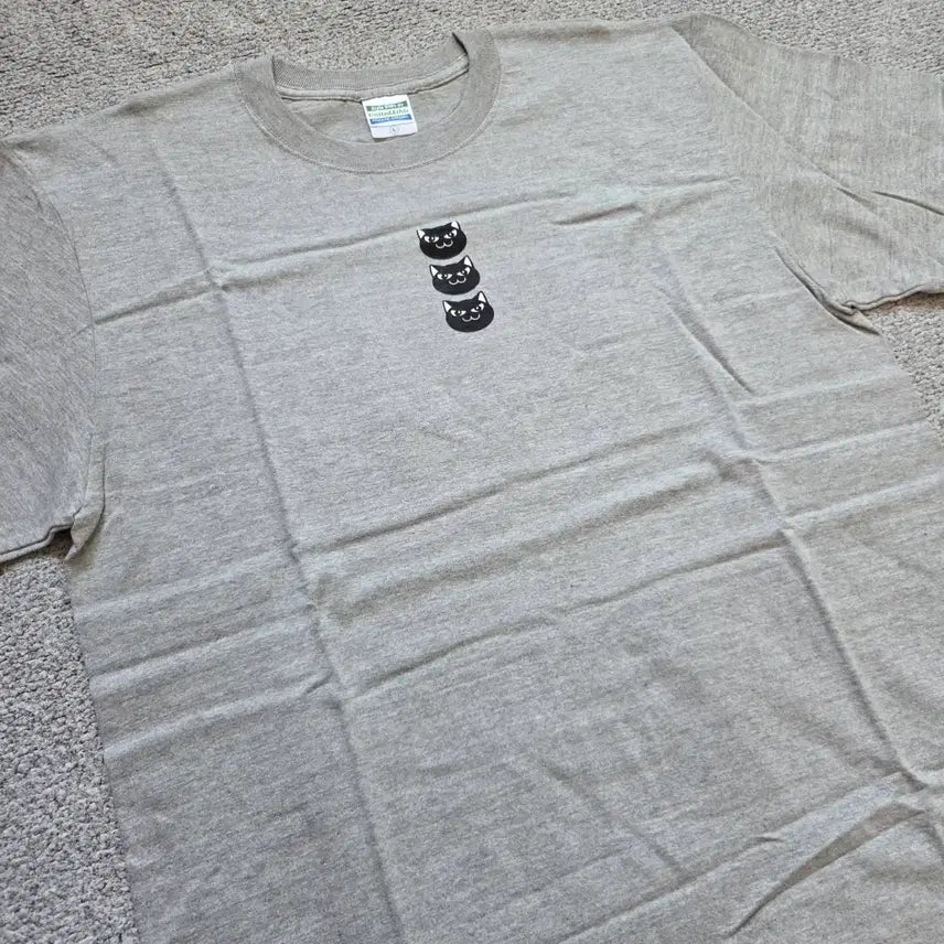 [BUNJANG] United Athle Vintage Short Sleeve T-Shirt Gray L / United Athle 빈티지 반팔 티셔츠 L(100)