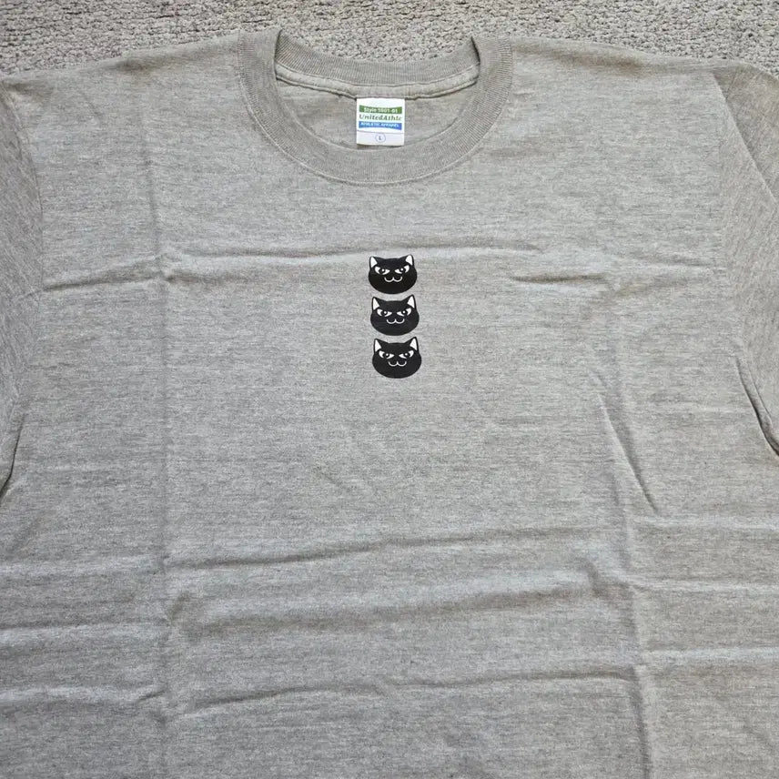 [BUNJANG] United Athle Vintage Short Sleeve T-Shirt Gray L / United Athle 빈티지 반팔 티셔츠 L(100)
