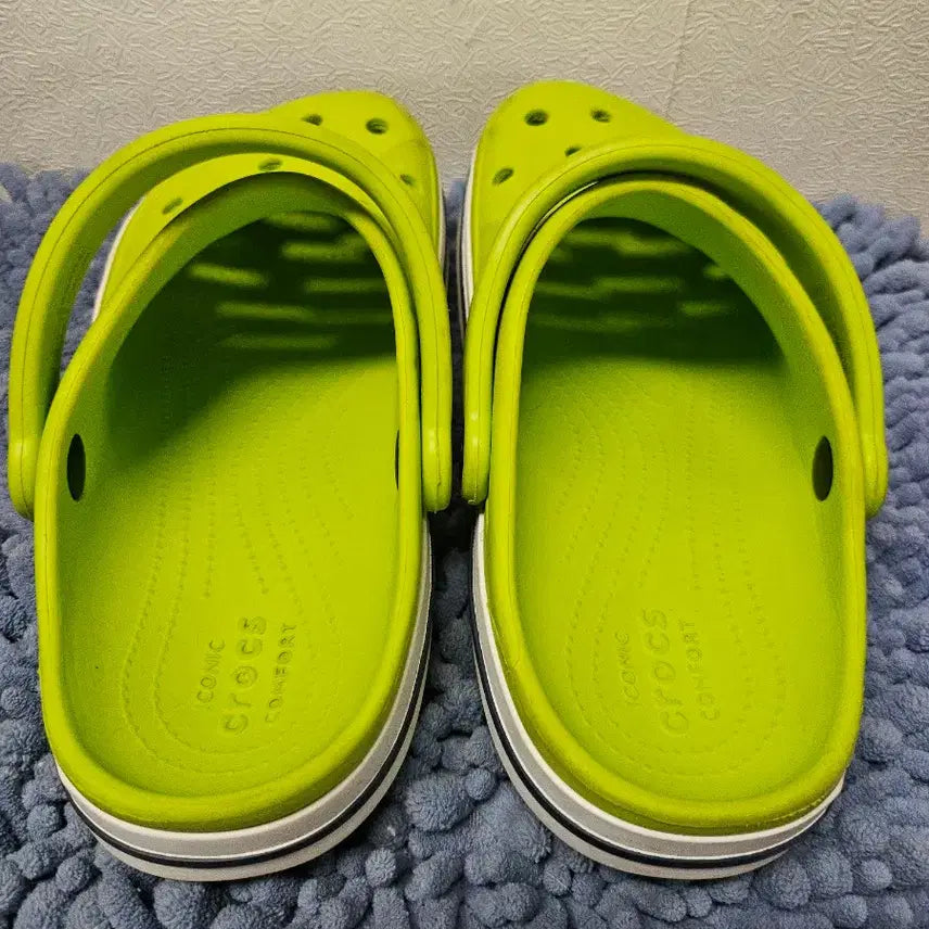 [BUNJANG] Crocs Bayaband Clog Green Slippers Sandals / 크록스  바야밴드 클로그 그린 슬리퍼 샌들 M7 W9 남여공용