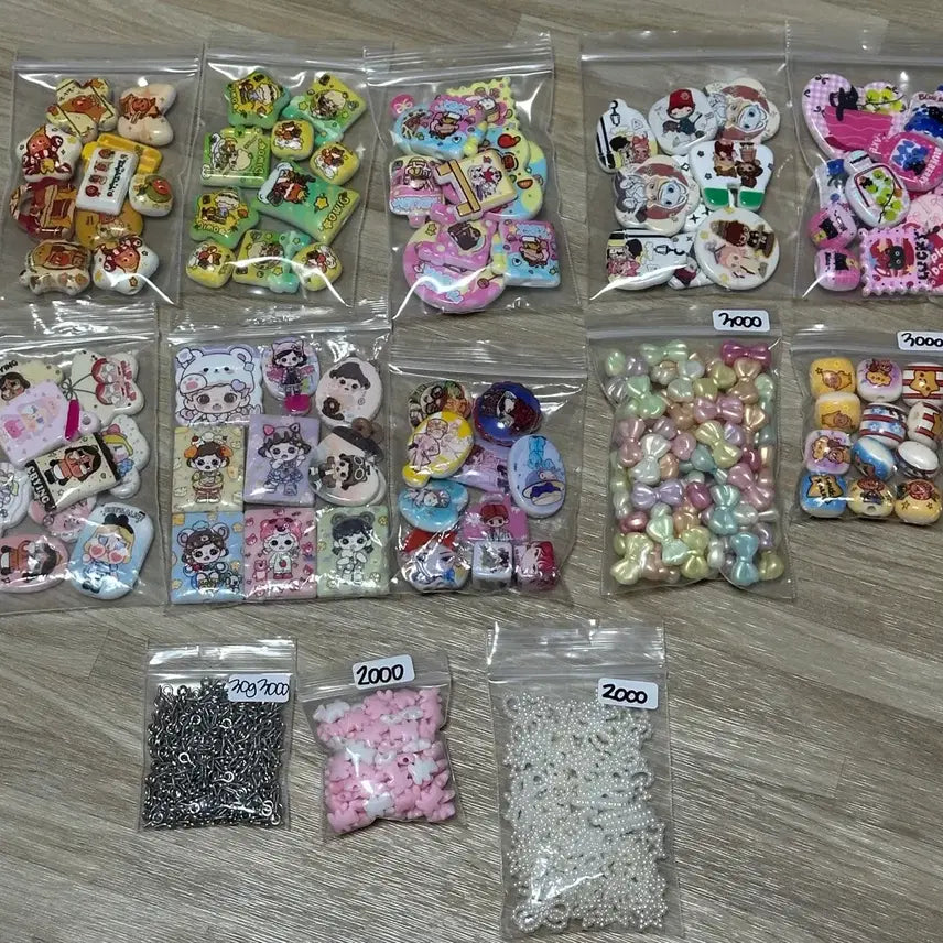 [BUNJANG] DIY Character Beads &amp; Ball Decorations / DIY 캐릭터 비즈&amp;볼꾸