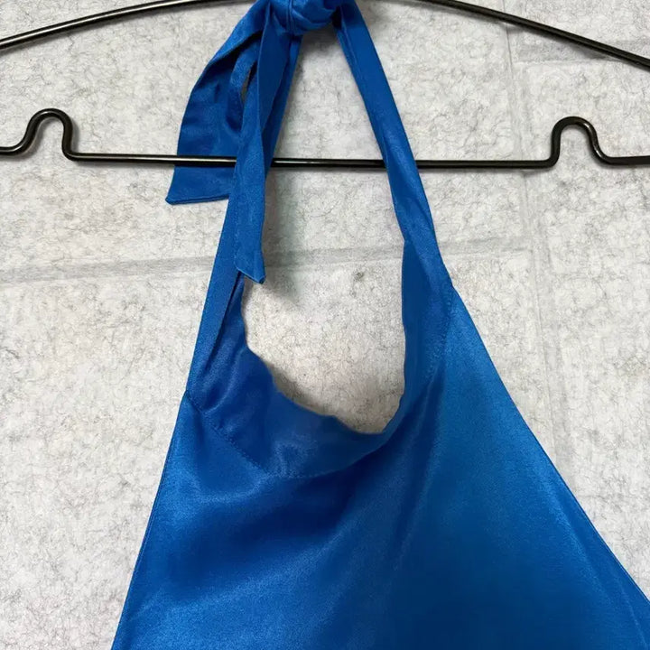[BUNJANG] Zara Halterneck Blue Dress / 자라 홀터넥 블루 원피스