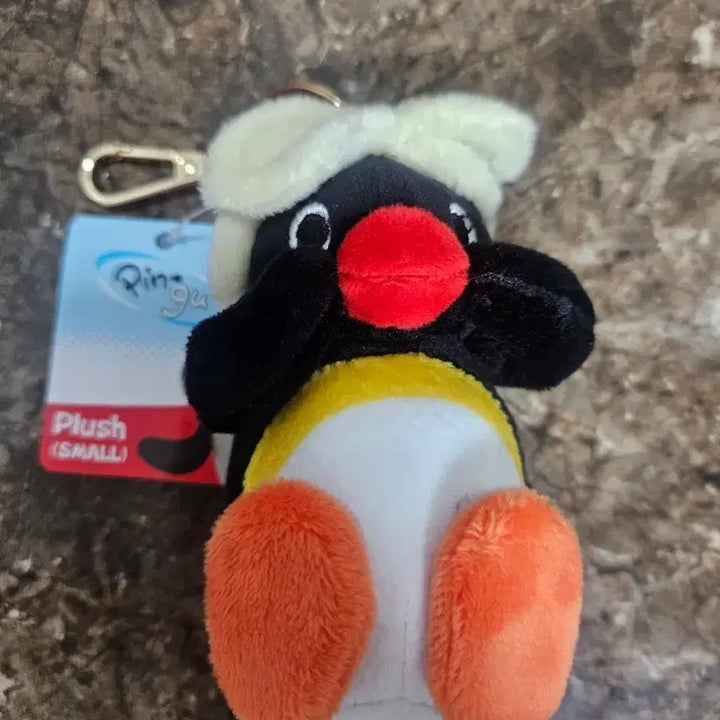 [BUNJANG] Pingu Doll Hairband Keyring / 헤어밴드 핑구 인형 키링