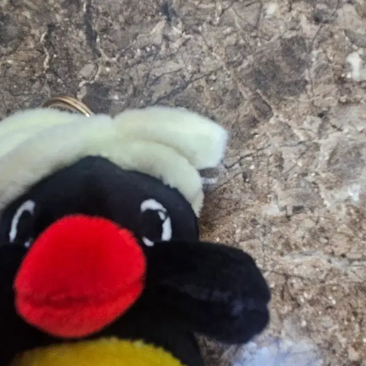 [BUNJANG] Pingu Doll Hairband Keyring / 헤어밴드 핑구 인형 키링