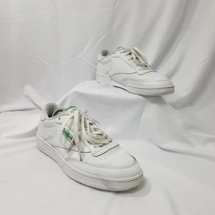 [SOLD OUT] 빈티지하서 280 리복 클럽 C 85 화이트 스니커즈 운동화