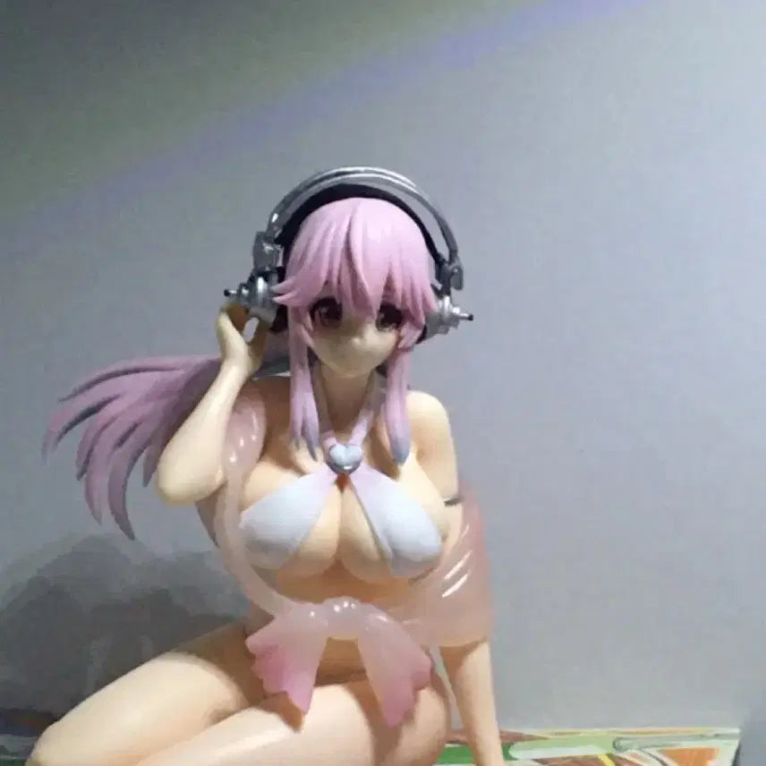 [BUNJANG] Super Sonico Swimsuit Figure / 슈퍼소니코 누들스토퍼 수영복 피규어