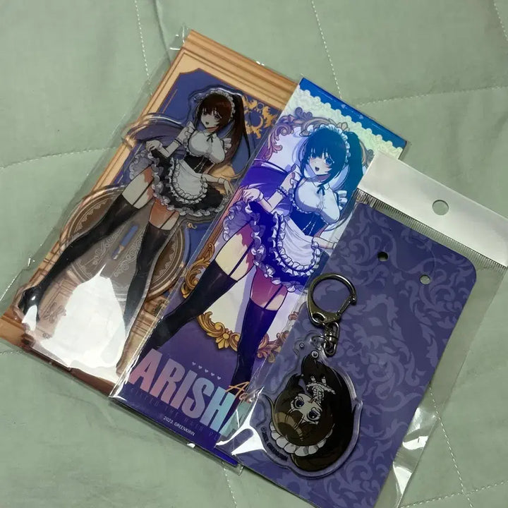 [BUNJANG] Academy Player Arisha Acrylic Stand Bundle Set / 아카죽 아카플 아리샤 굿즈 아카데미 플레이어를 죽였다 그린기린 아크릴