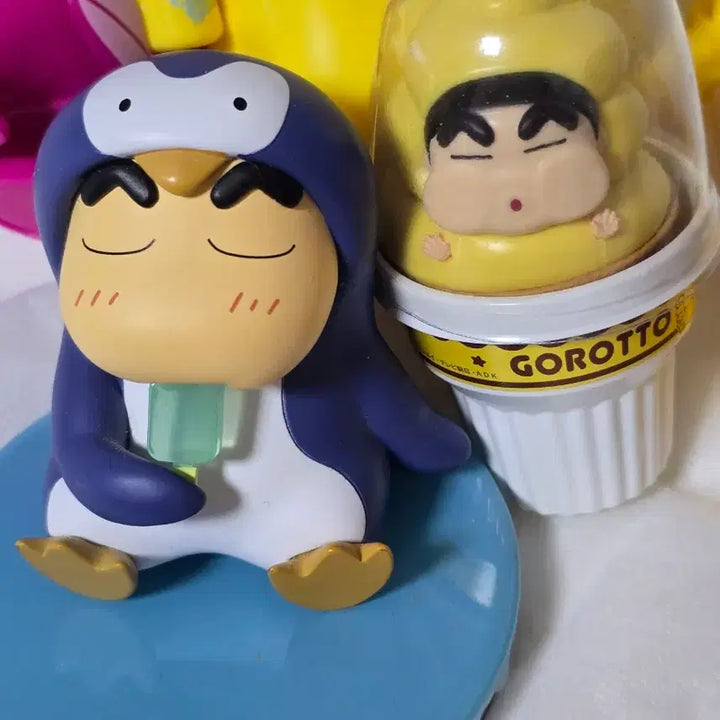 [BUNJANG] Crayon Shin-chan Figure Bundle Set / 짱구피규어  6개 일괄