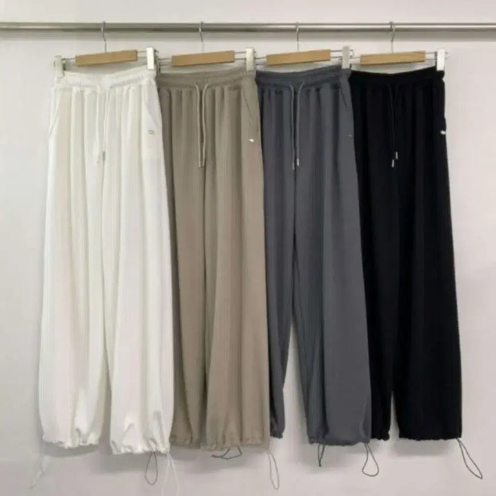 [BUNJANG] Pendant Wide Banding Pants / 여성 봄 신상!!  펜던트  밴딩 와이드 팬츠 <새제품>