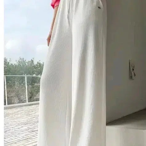 [BUNJANG] Pendant Wide Banding Pants / 여성 봄 신상!!  펜던트  밴딩 와이드 팬츠 <새제품>