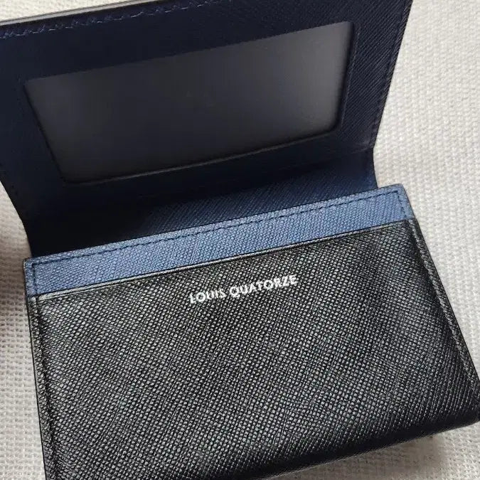 [BUNJANG] Louis Quatorze Black Card Wallet / 루이까또즈 블랙 카드지갑