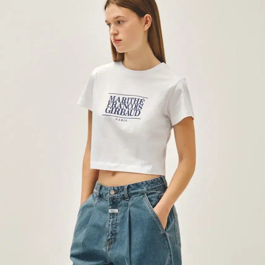 [SOLD OUT] 마리떼 프랑소와 저버 크롭티 (S)