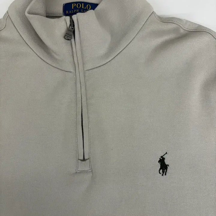 [BUNJANG] Polo Ralph Lauren Half-Zip Long Sleeve T-Shirt (Size 2XL) / [2XL] 폴로 랄프로렌 하프넥 반집업 긴팔티