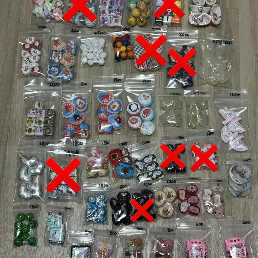 [BUNJANG] DIY Character Beads &amp; Ball Decor Kit / DIY 캐릭터 비즈&amp;볼꾸