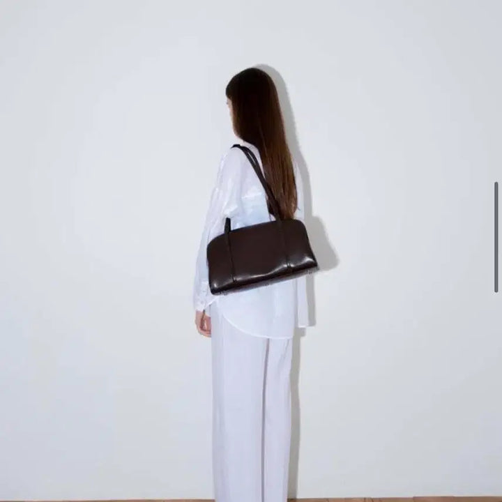 [BUNJANG] Monde Monde Moment Bag Large Brown / 몽드몽드 모먼트백 라지 브라운